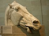British Museum Top 20 04-2 Head of a horse of Selene from the east pediment of the Parthenon